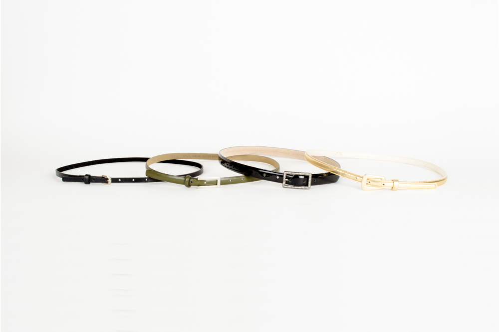 Group of Narrow Women's Belts