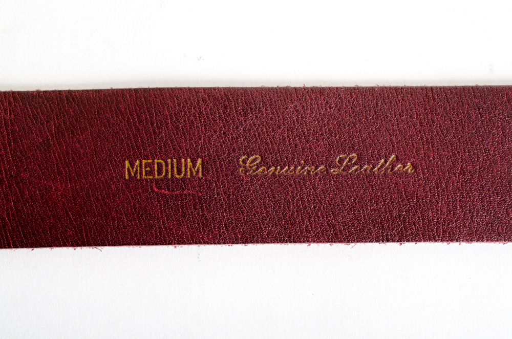 Group of Red Women's Belts