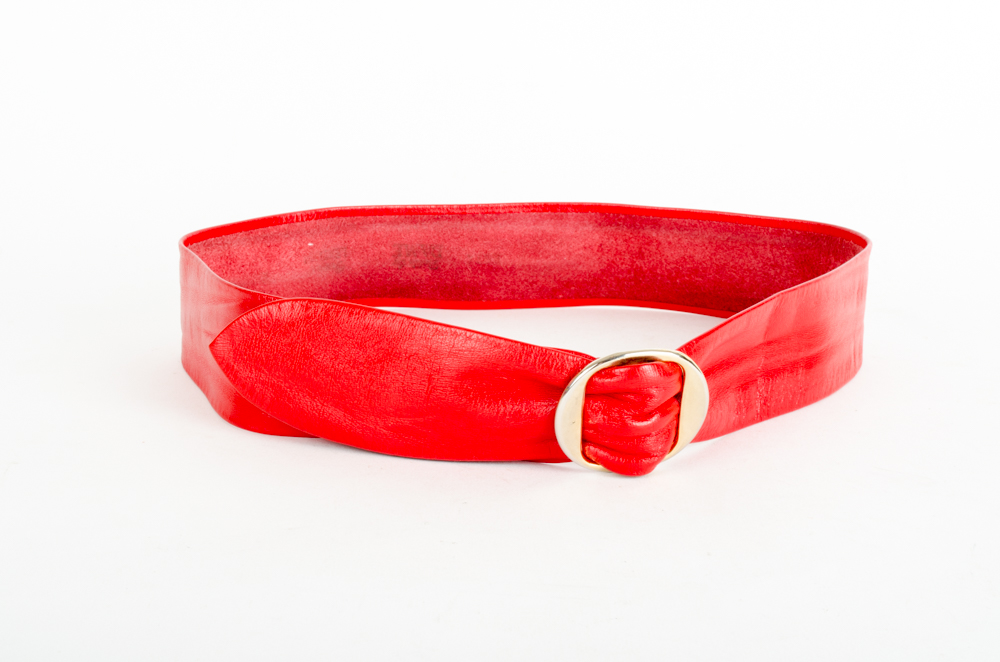 Group of Red Women's Belts