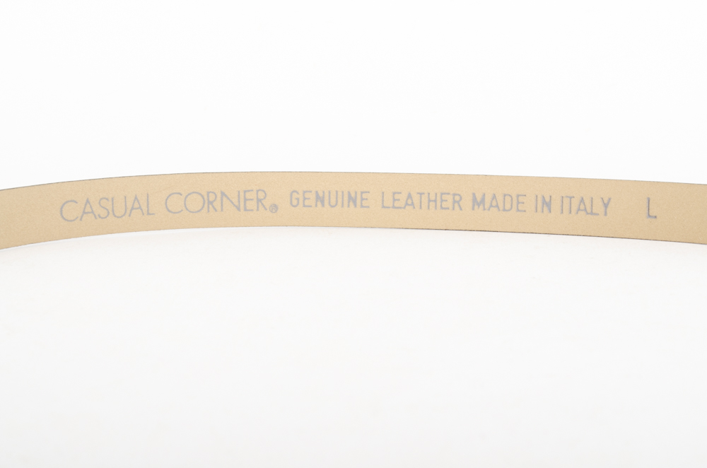 Group of Narrow Women's Belts