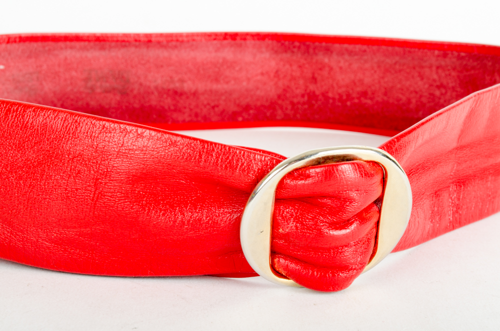 Group of Red Women's Belts