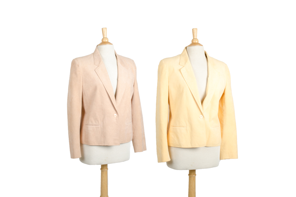 Group of Ultra Suede Women's Blazers