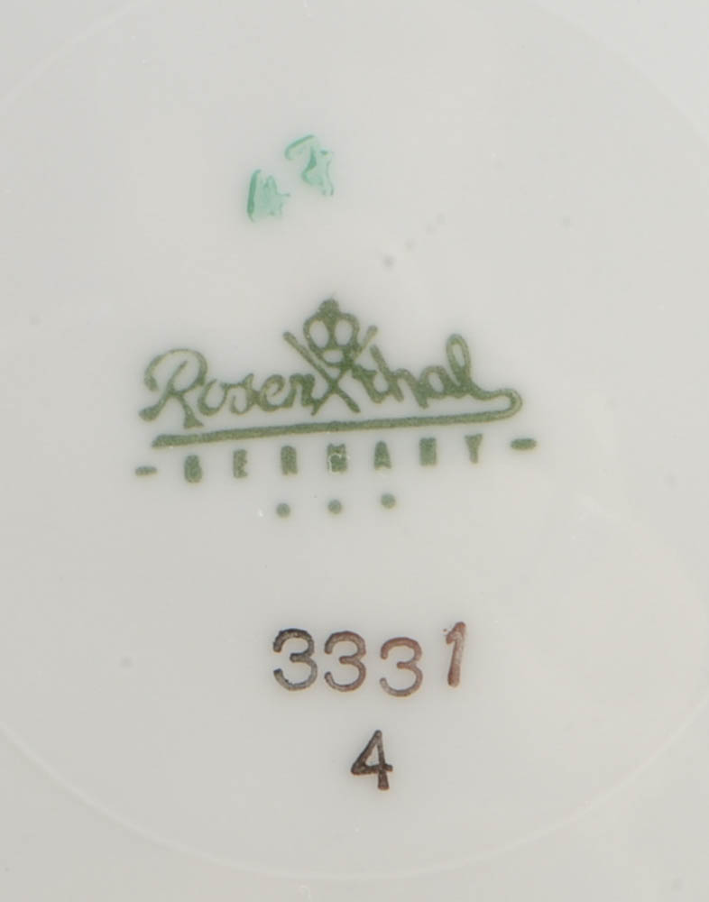 Assorted Set of Rosenthal "Elegance" China With Platinum Trim