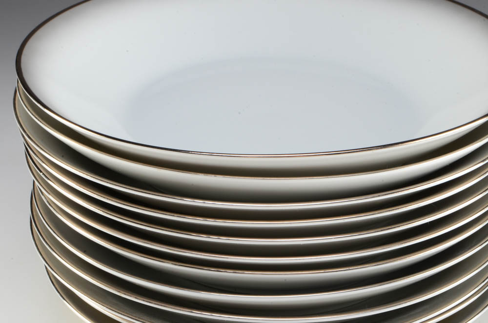 Assorted Set of Rosenthal "Elegance" China With Platinum Trim