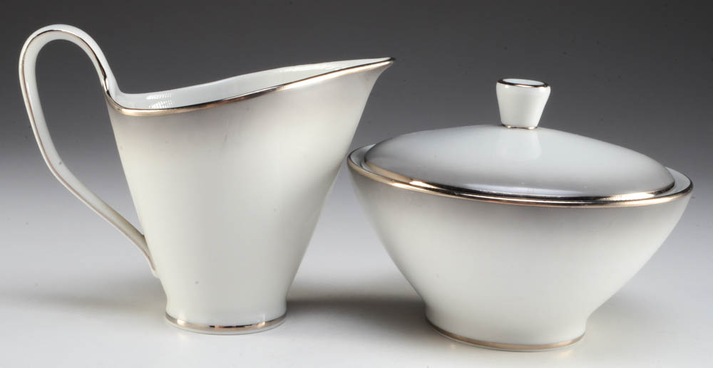 Assorted Set of Rosenthal "Elegance" China With Platinum Trim