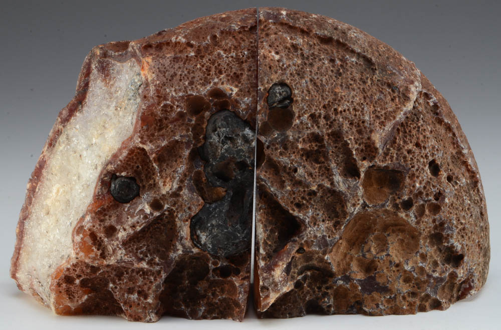 Polished and Tumbled Dolomite and Calcite Bookends