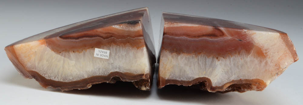 Polished and Tumbled Dolomite and Calcite Bookends