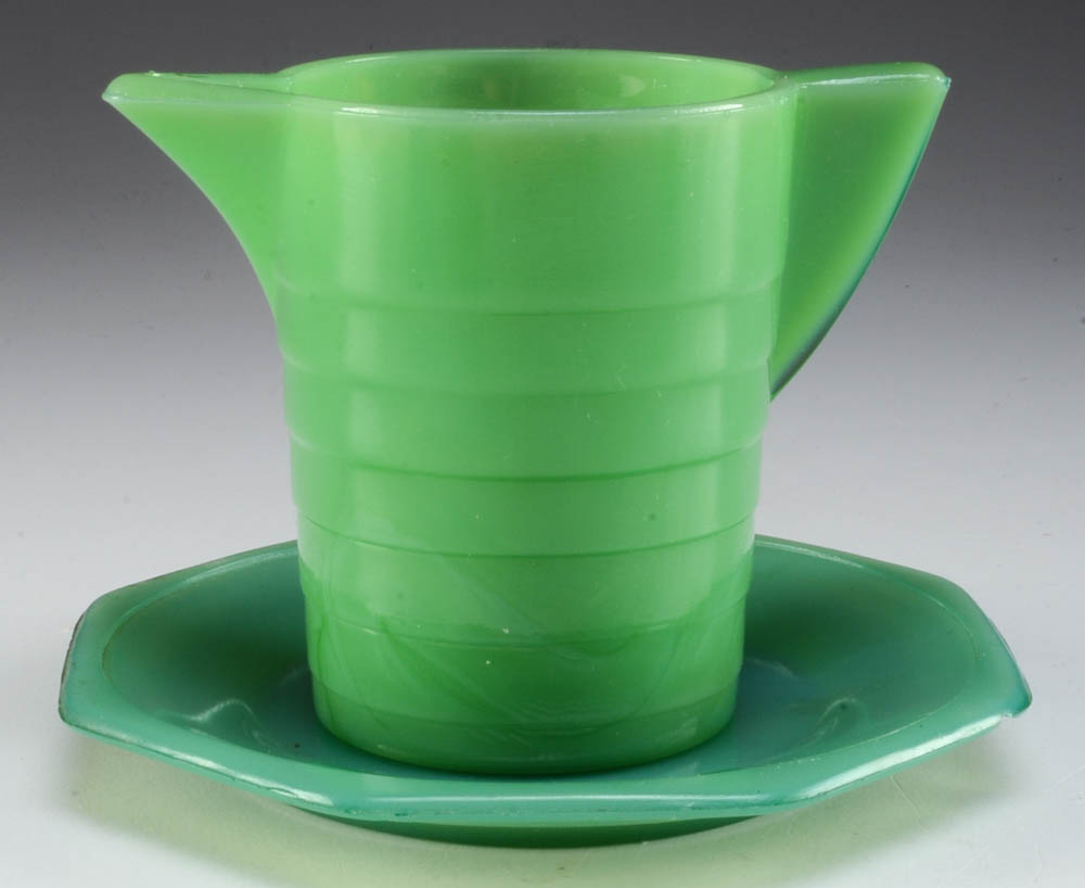 Assorted Akro Agate Children's Tea Set Pieces