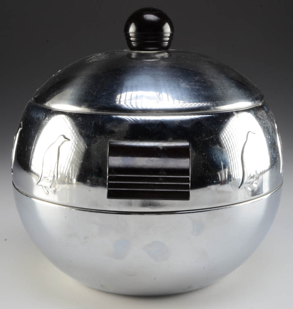 West Bend Art Deco Penguin Hot & Cold Server