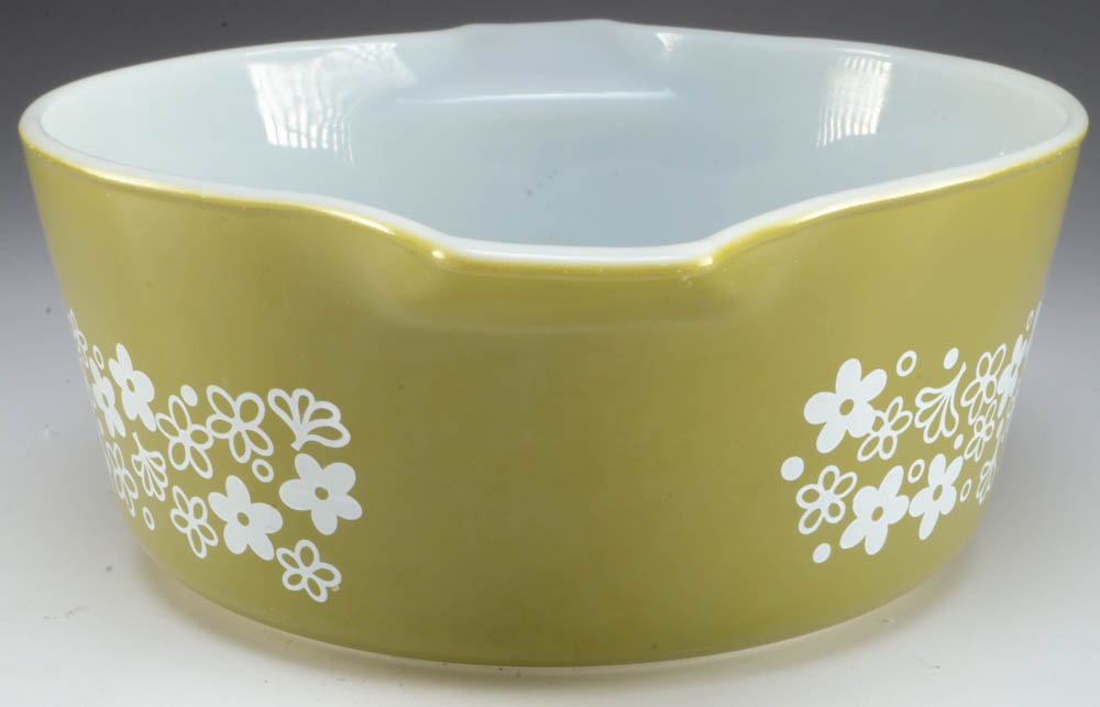 Pyrex "Crazy Daisy" and "Quilt" Mixing Bowls