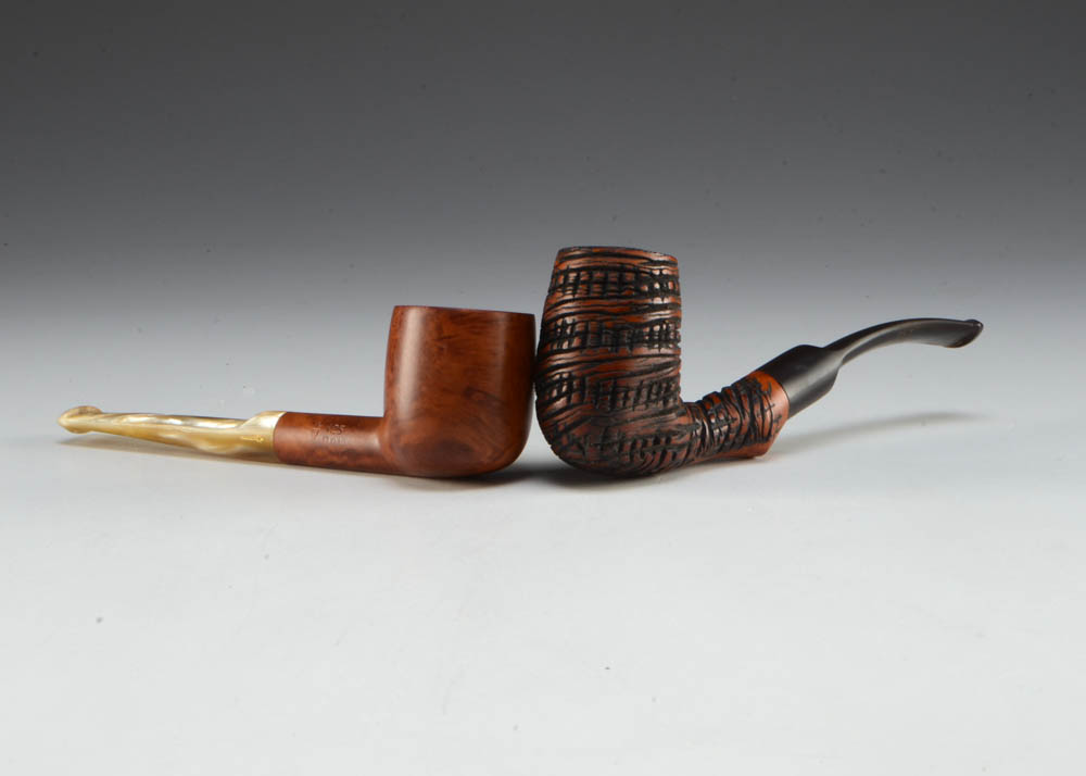 Pair of Vintage Italian Tobacco Pipes