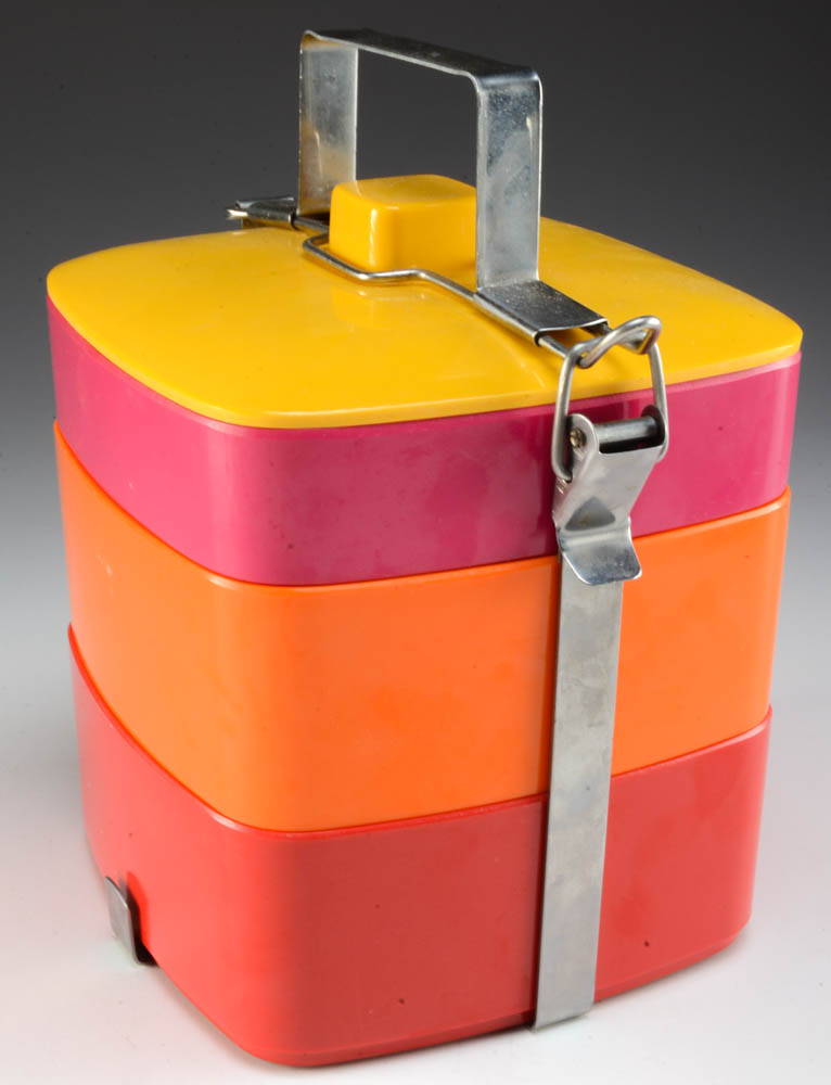 Vintage Gold Fish Brand Lunchbox