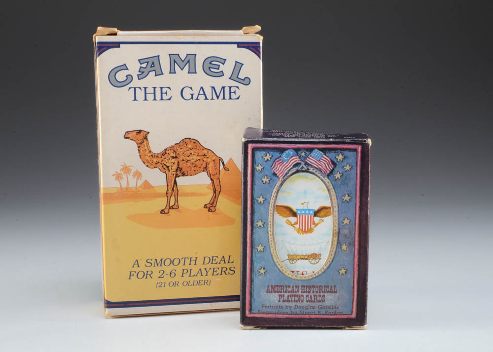 American Historical Playing Cards and Camel The Game
