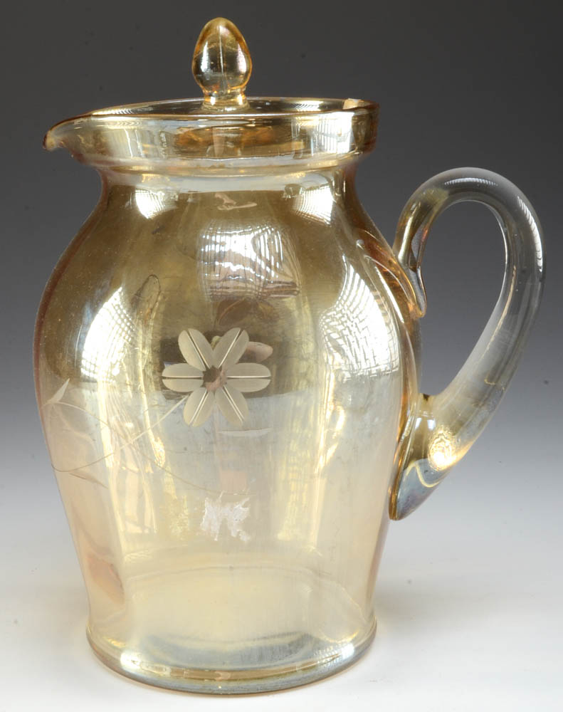 Assortment of Three Glass Pitchers