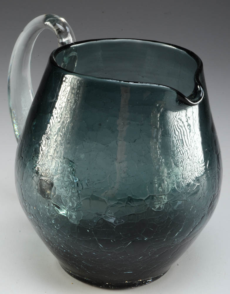 Assortment of Three Glass Pitchers