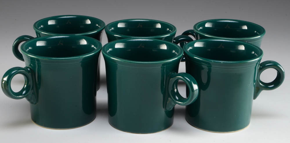 Homer Laughlin Fiesta Tom & Jerry Coffee Mugs Set