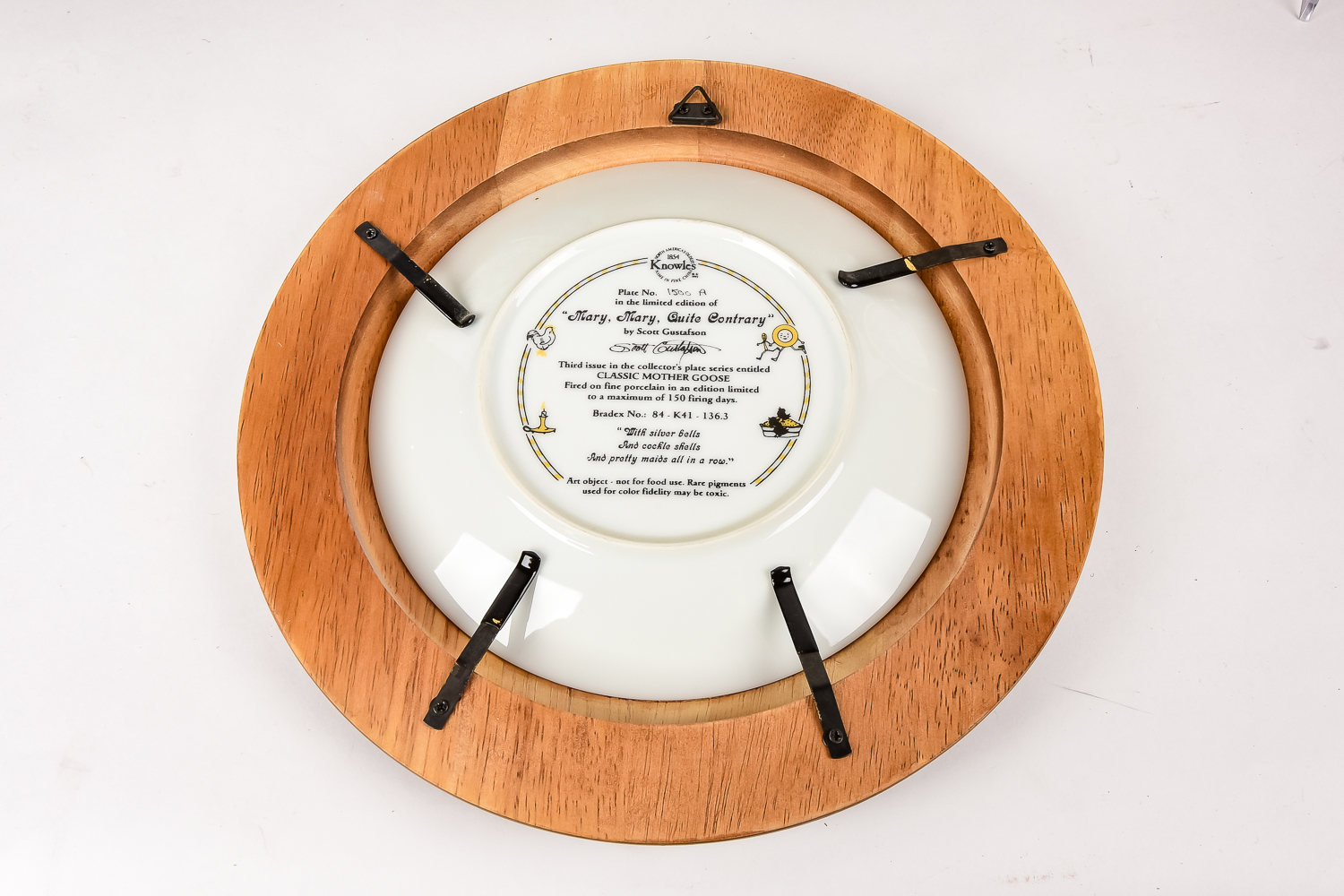 Collection of Knowles "Classic Mother Goose" Collector Plates