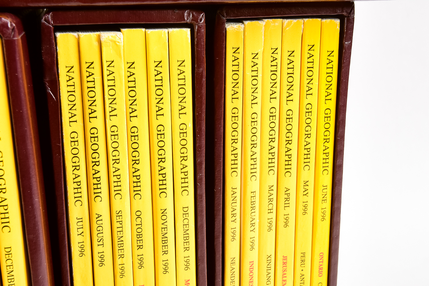 National Geographic Magazine Collection with Slipcases