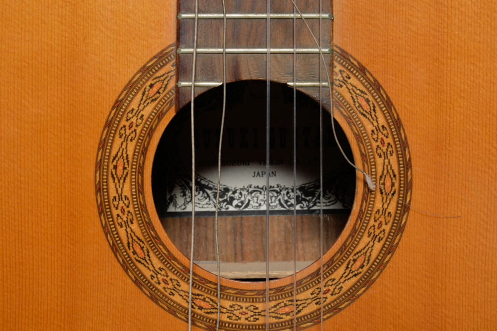 Vintage Suzuki Acoustic Guitar