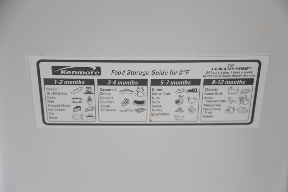 Kenmore Chest Freezer