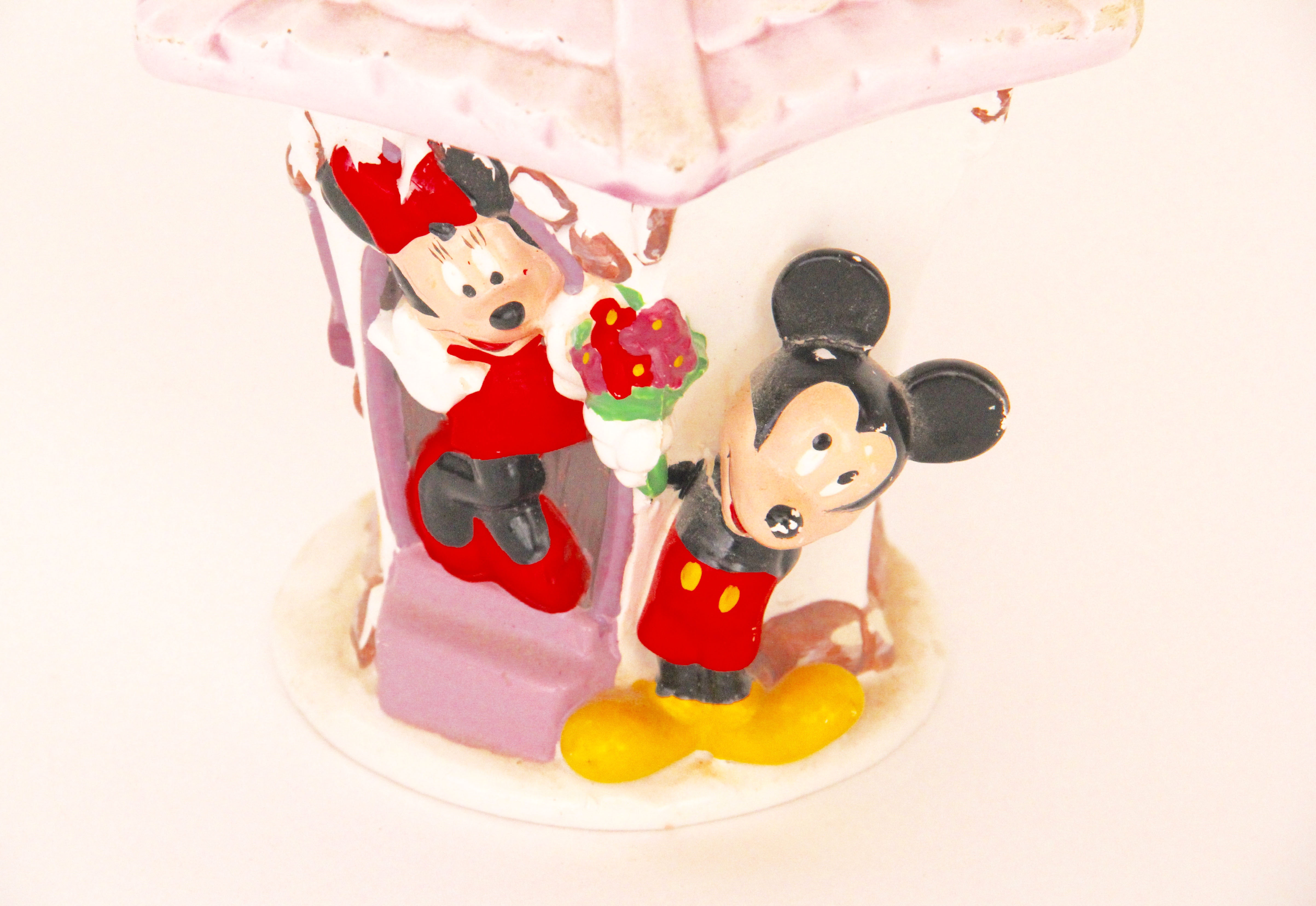 Vintage Disney "Flowers from Mickey" Cookie Jar