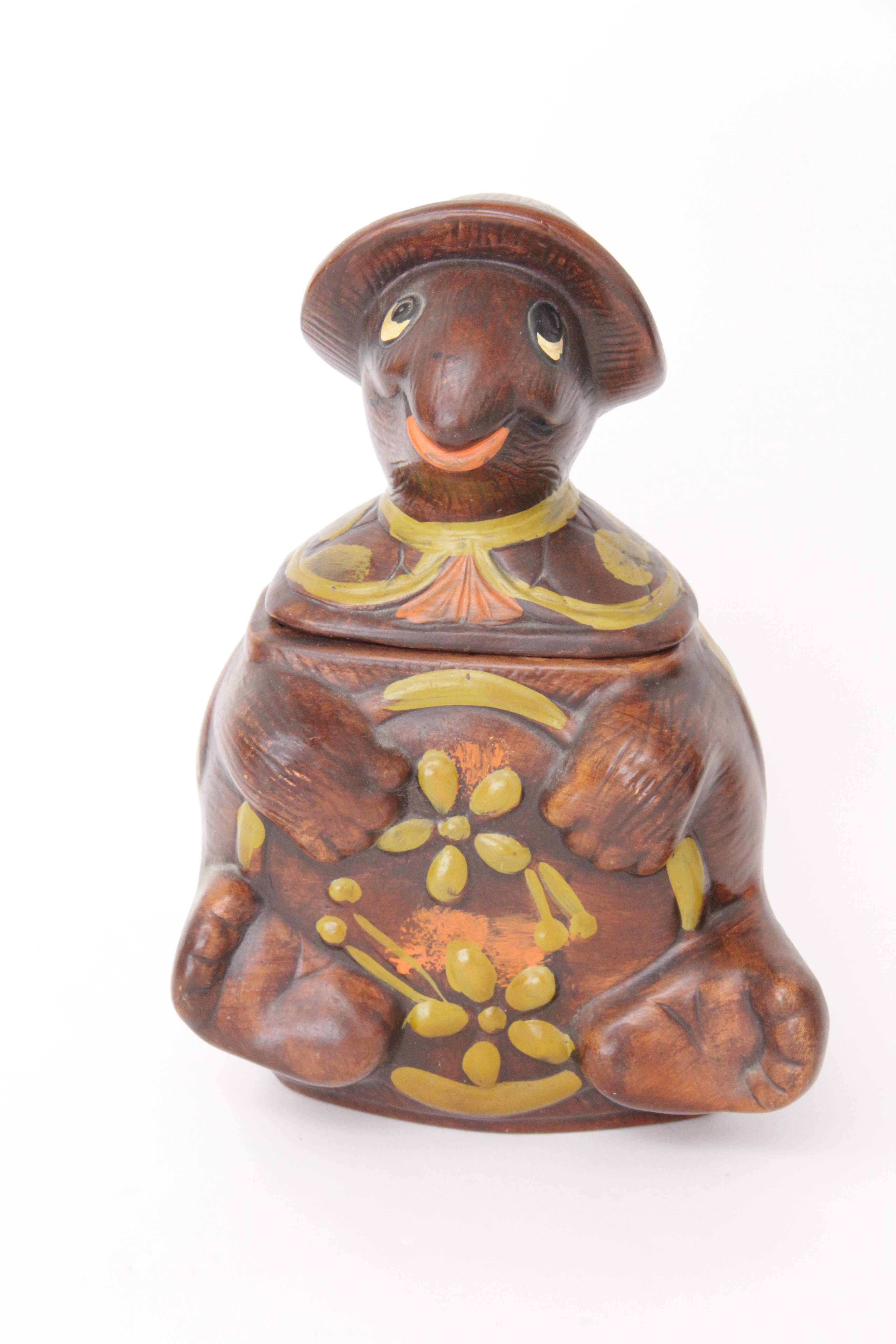 Vintage Pair of Turtle Theme Cookie Jars