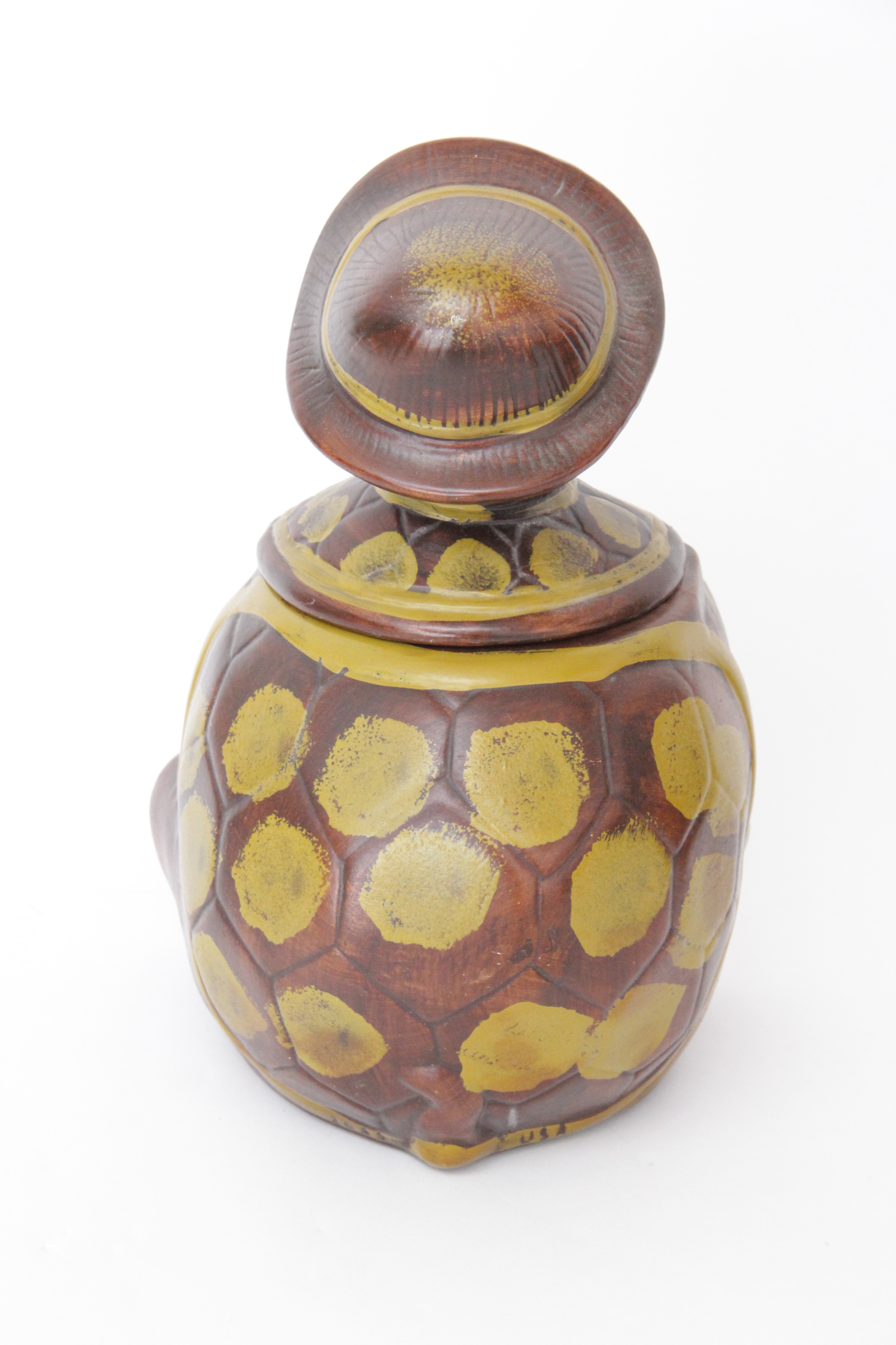 Vintage Pair of Turtle Theme Cookie Jars