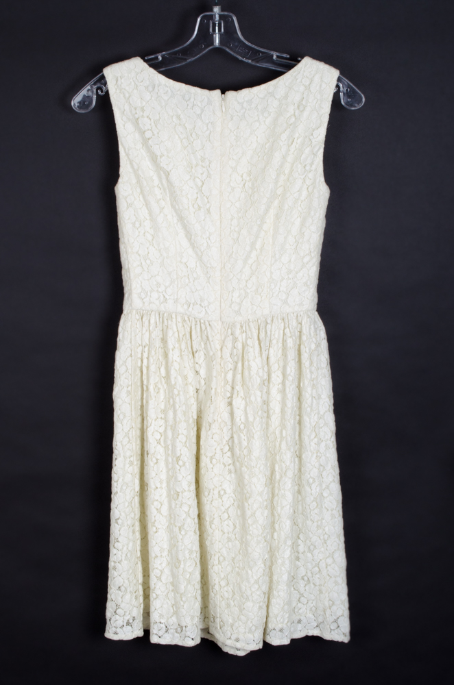 French Connection White Lace Dress