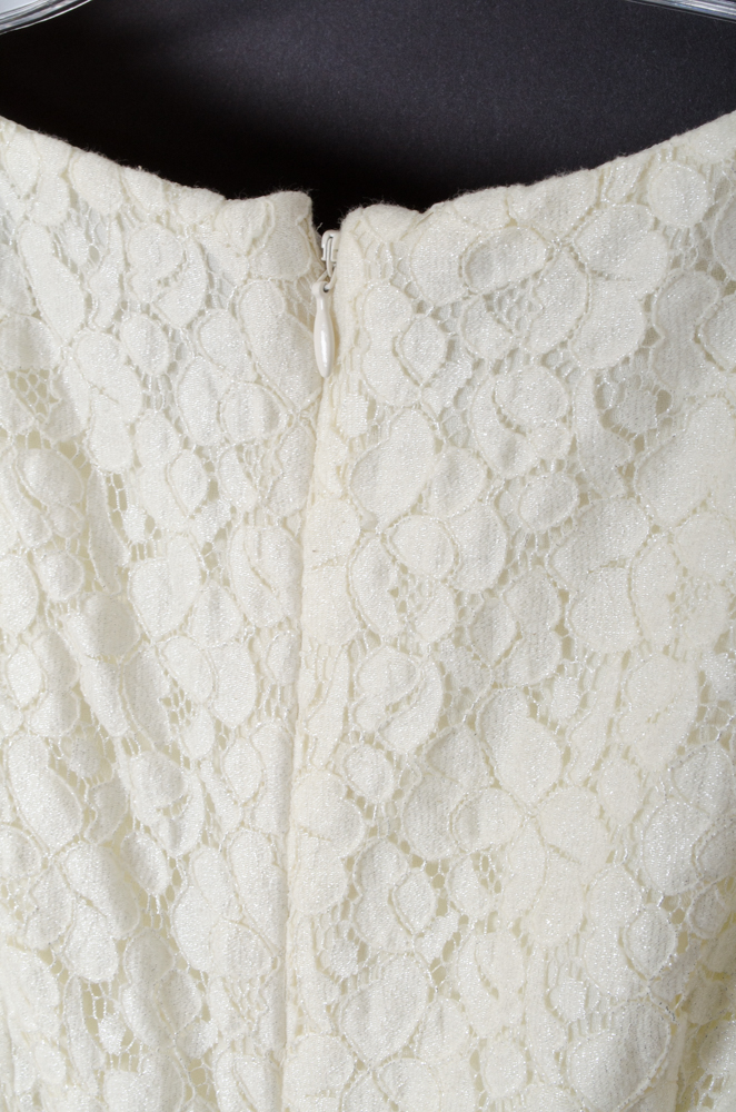 French Connection White Lace Dress