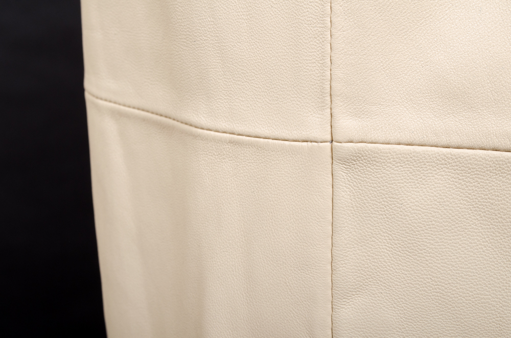 Terry Lewis Leather Skirt