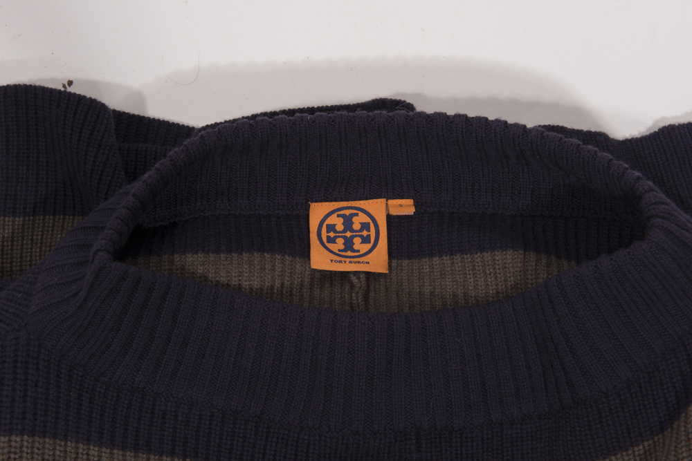 Tory Burch Striped Sweater