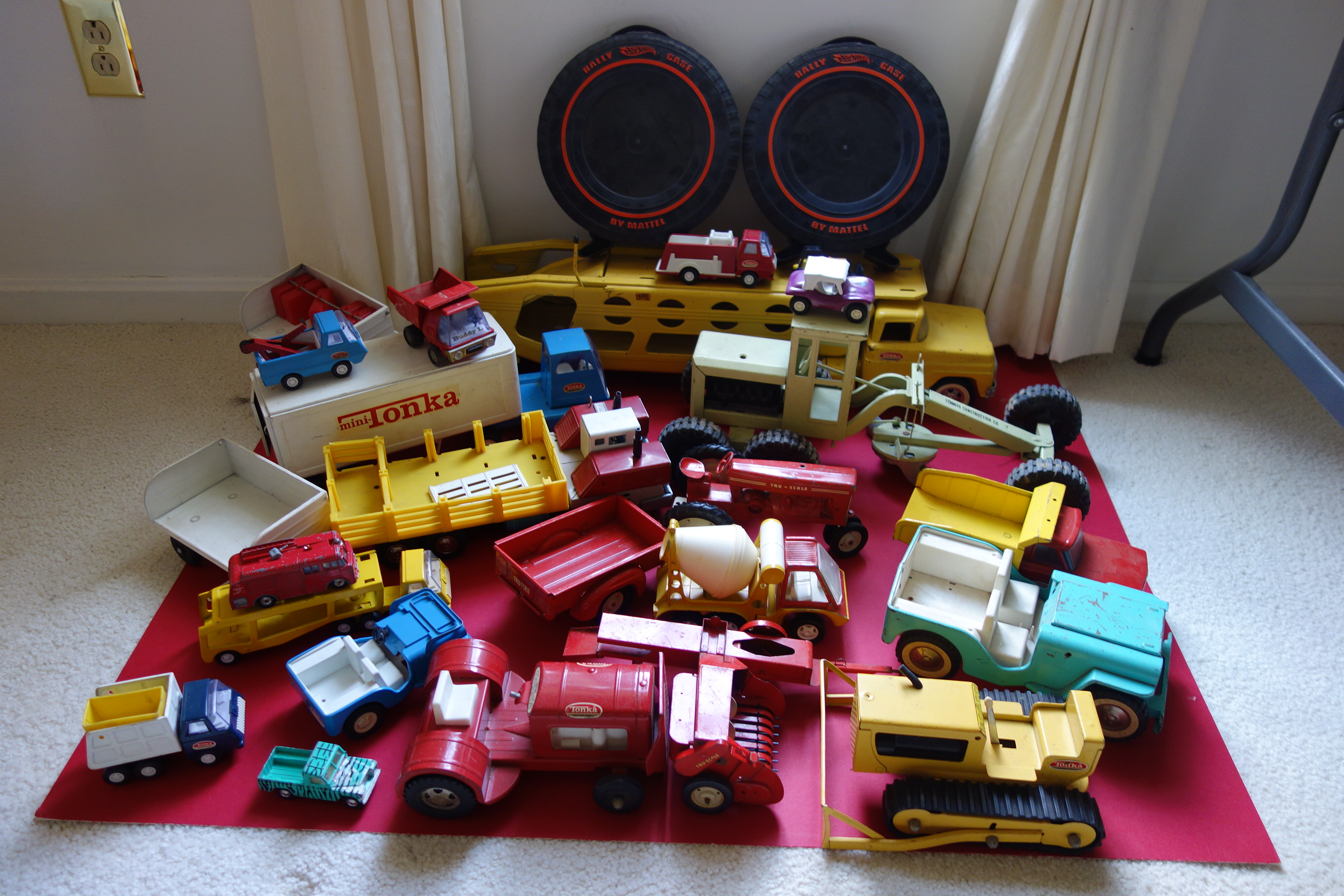 Vintage Hubley, Tonka Trucks, Dinky and More