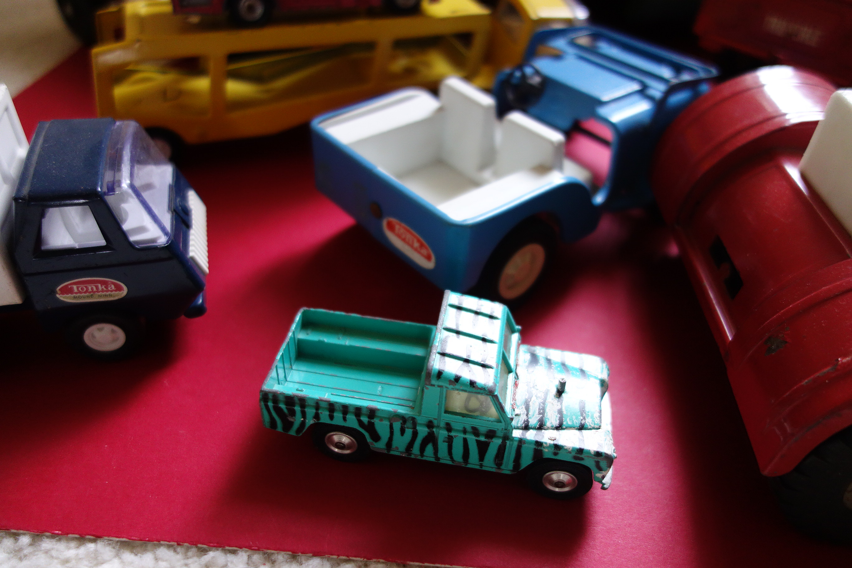Vintage Hubley, Tonka Trucks, Dinky and More