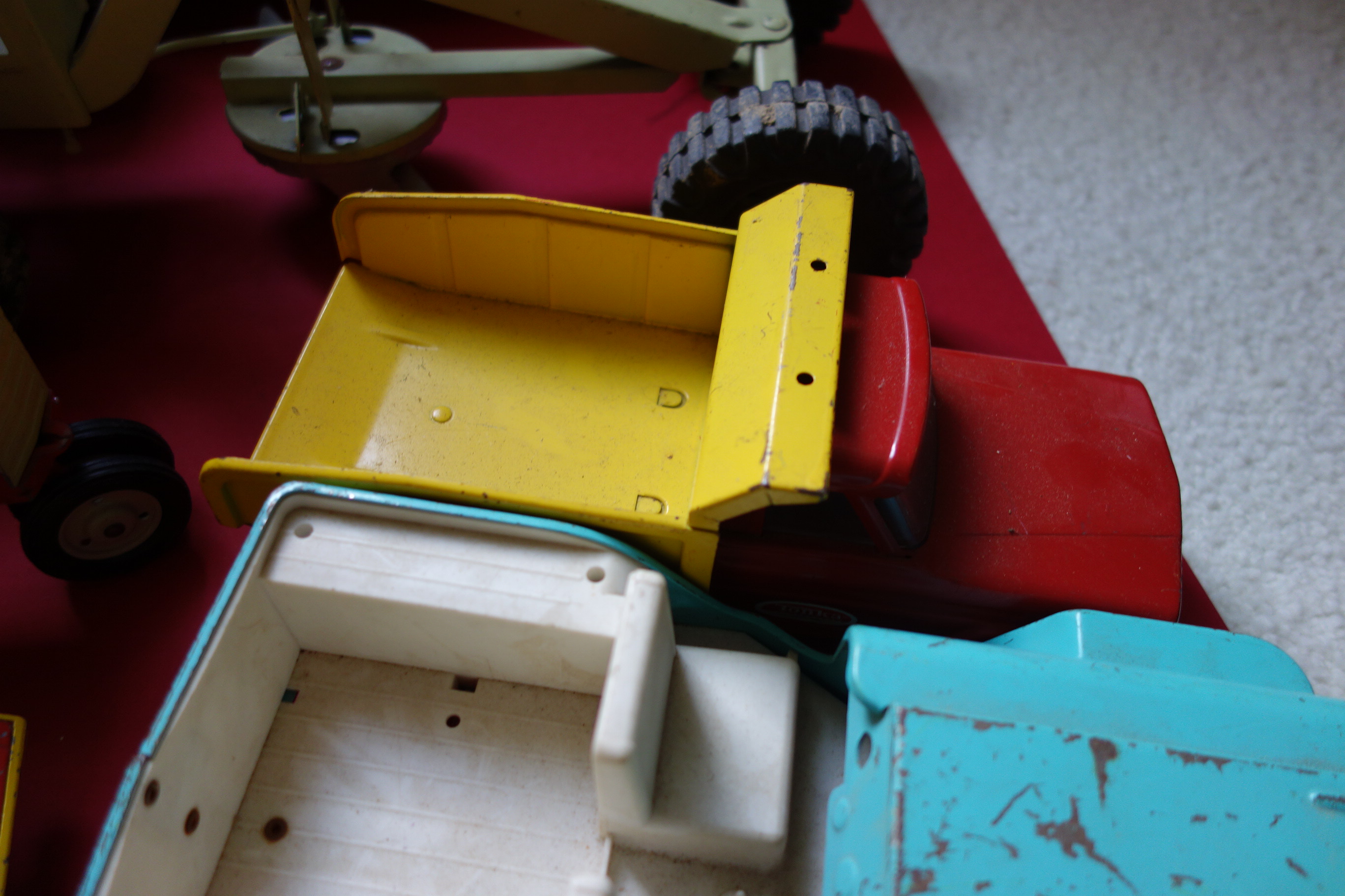 Vintage Hubley, Tonka Trucks, Dinky and More