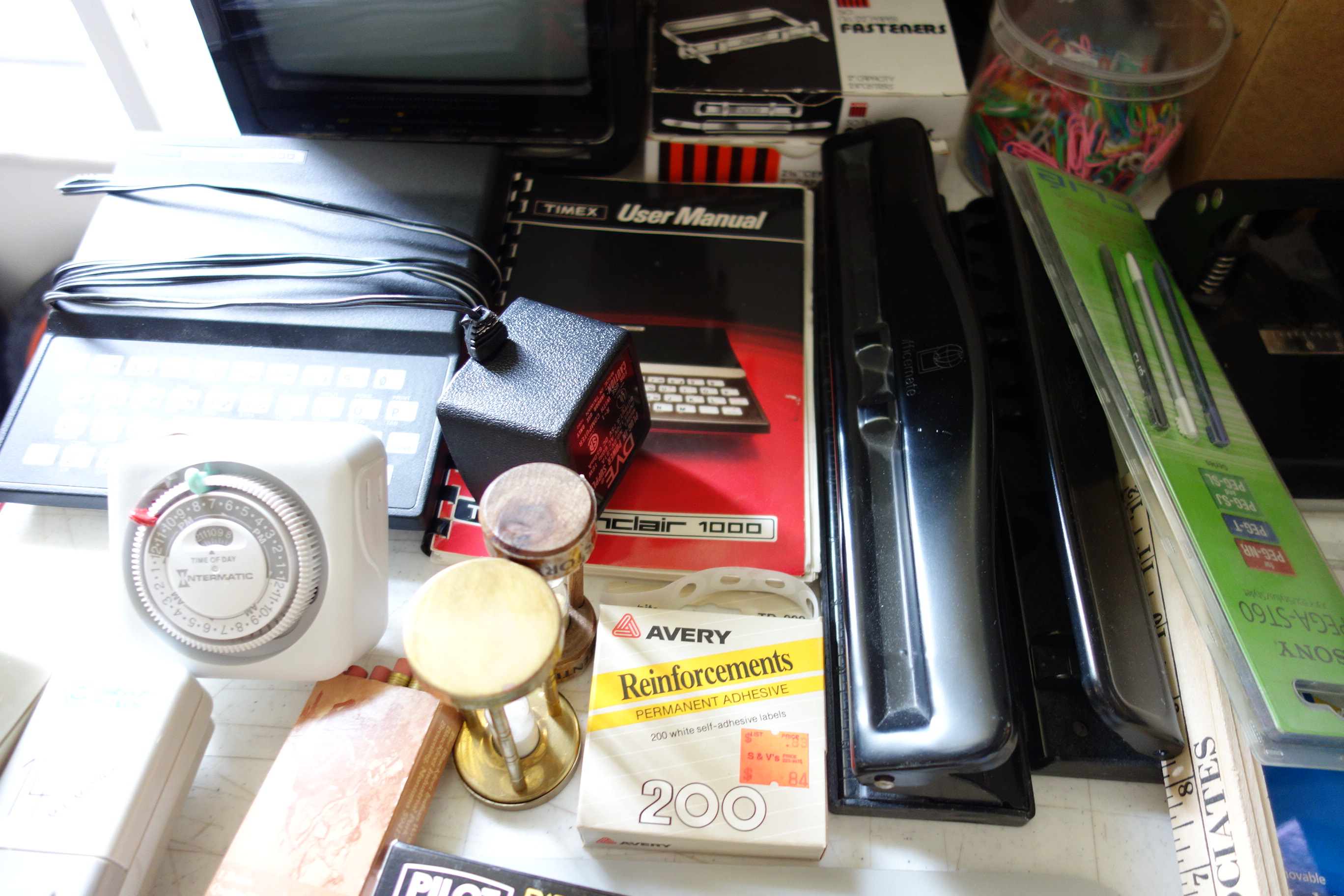 Large Group of Office Supplies