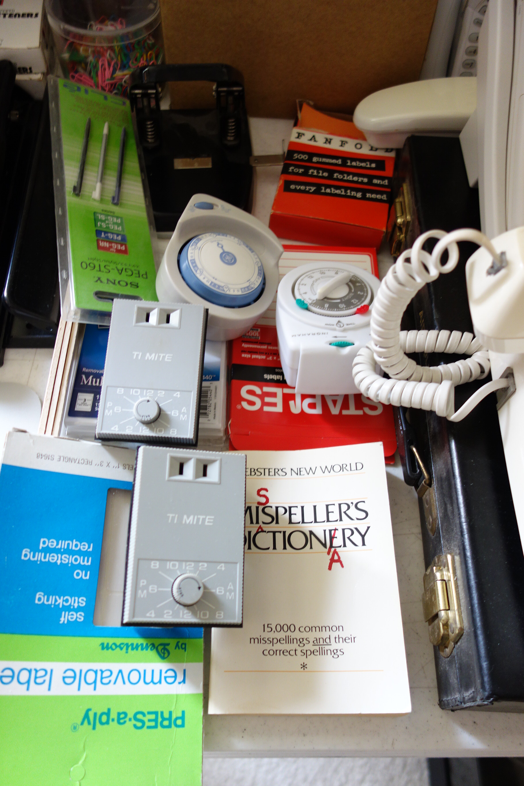 Large Group of Office Supplies