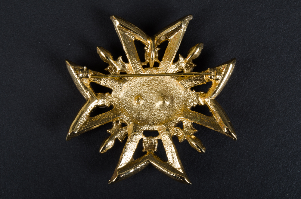Group of Gold-Tone Brooches