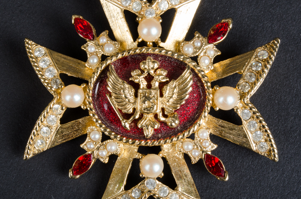 Group of Gold-Tone Brooches