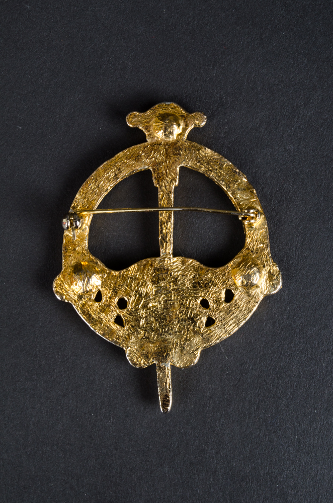 Group of Gold-Tone Brooches