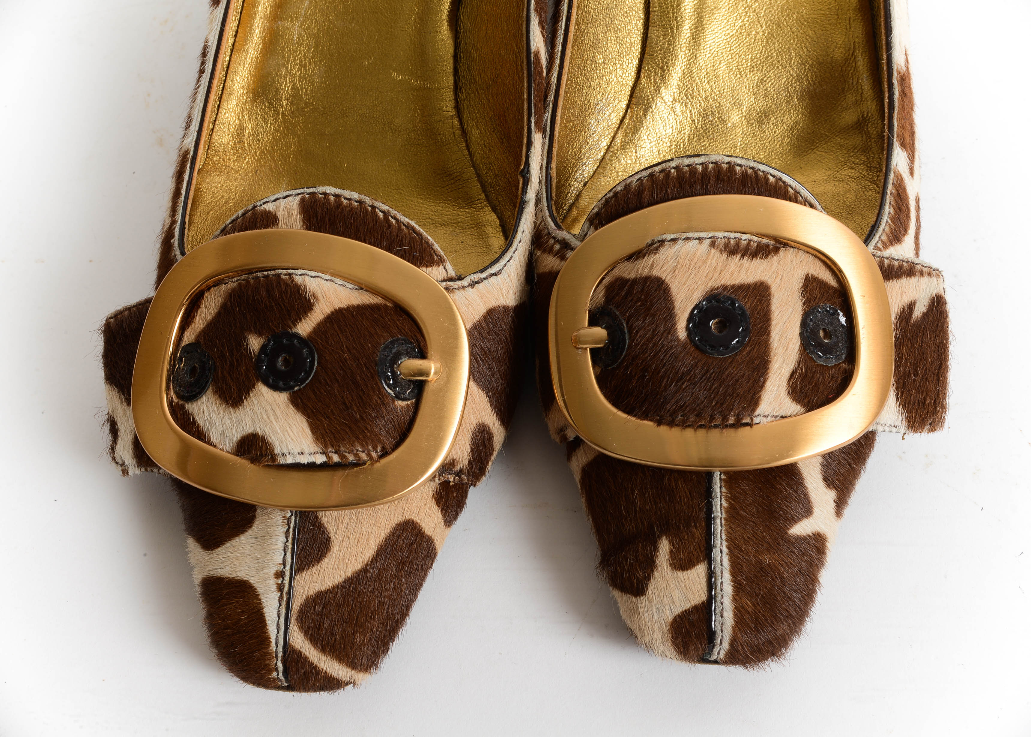 Prada Pony Hair Shoes