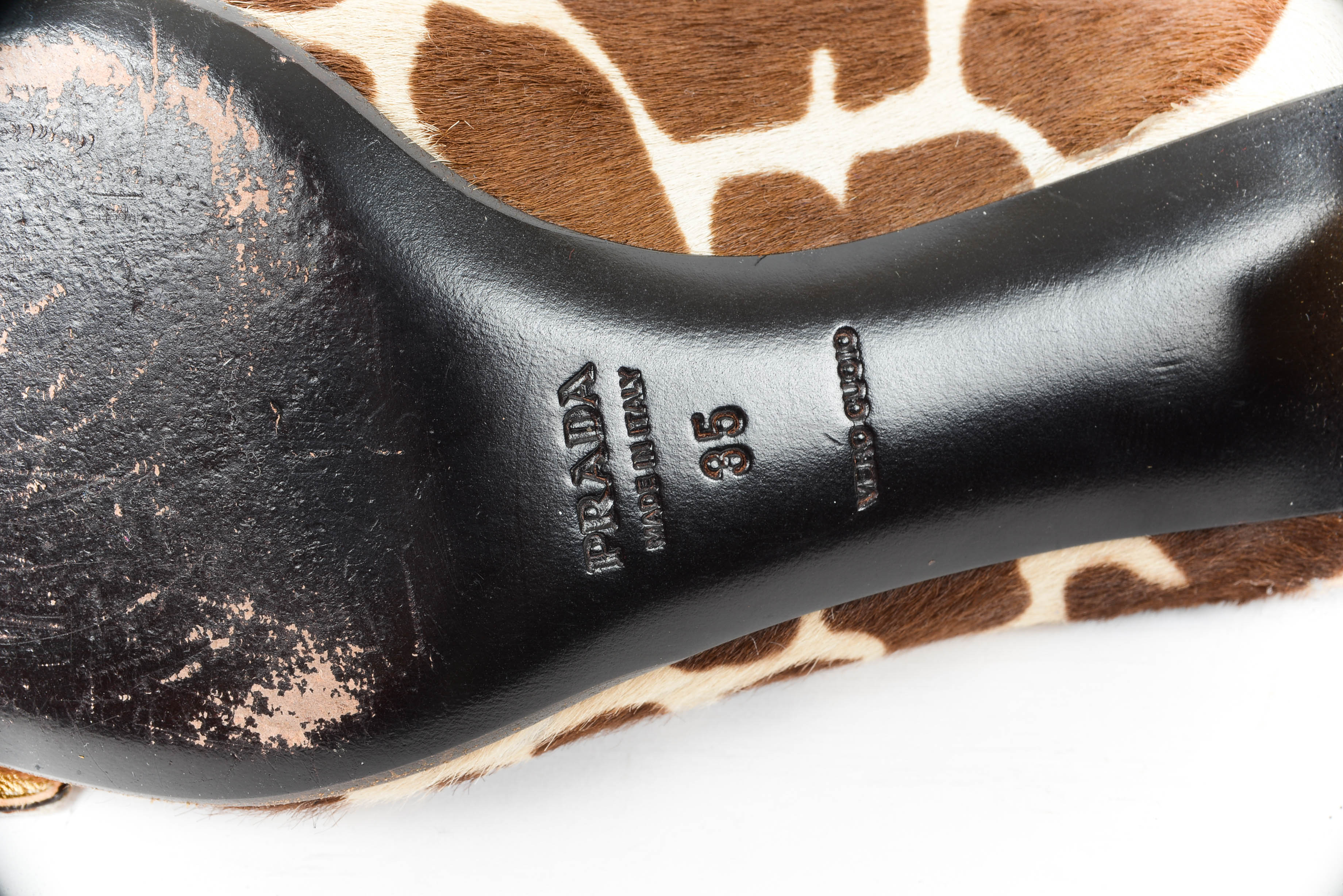 Prada Pony Hair Shoes