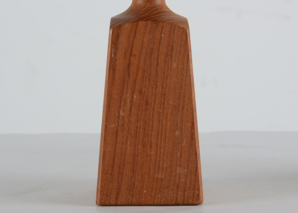 Pair of Dansk Teak Candleholders