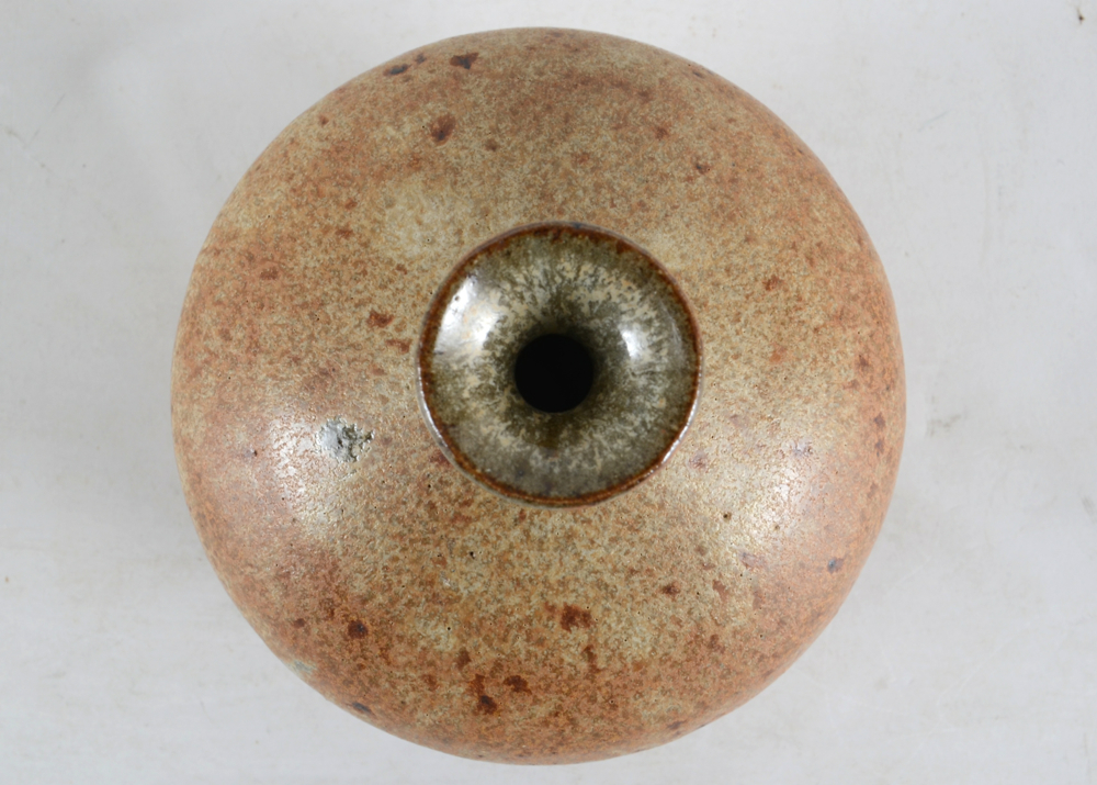 Studio Art Pottery Bud Vase, Signed