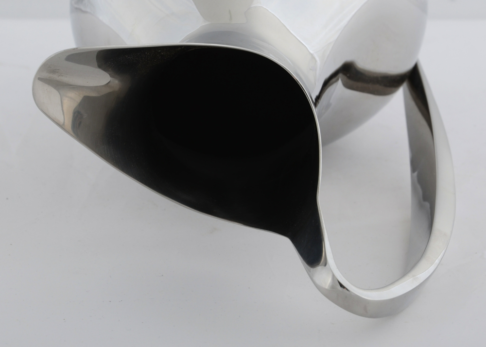 George Jensen and Henning Koppel Polished Steel Pitcher