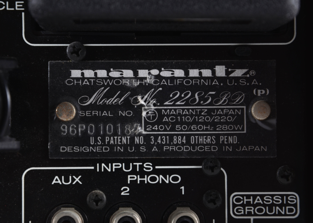 Marantz 2285 BD Stereo Receiver