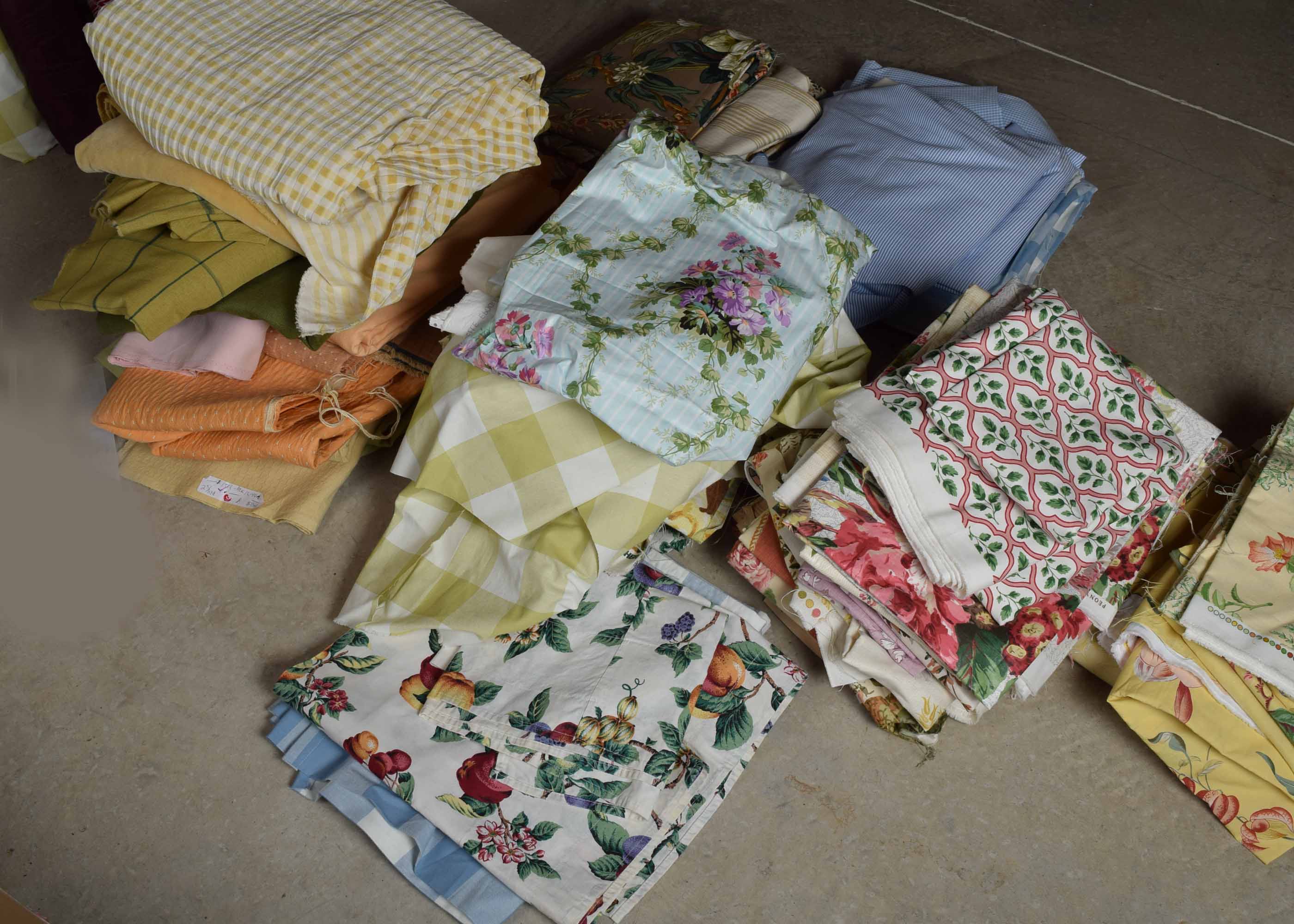 Folded Fabric and Trim Collection