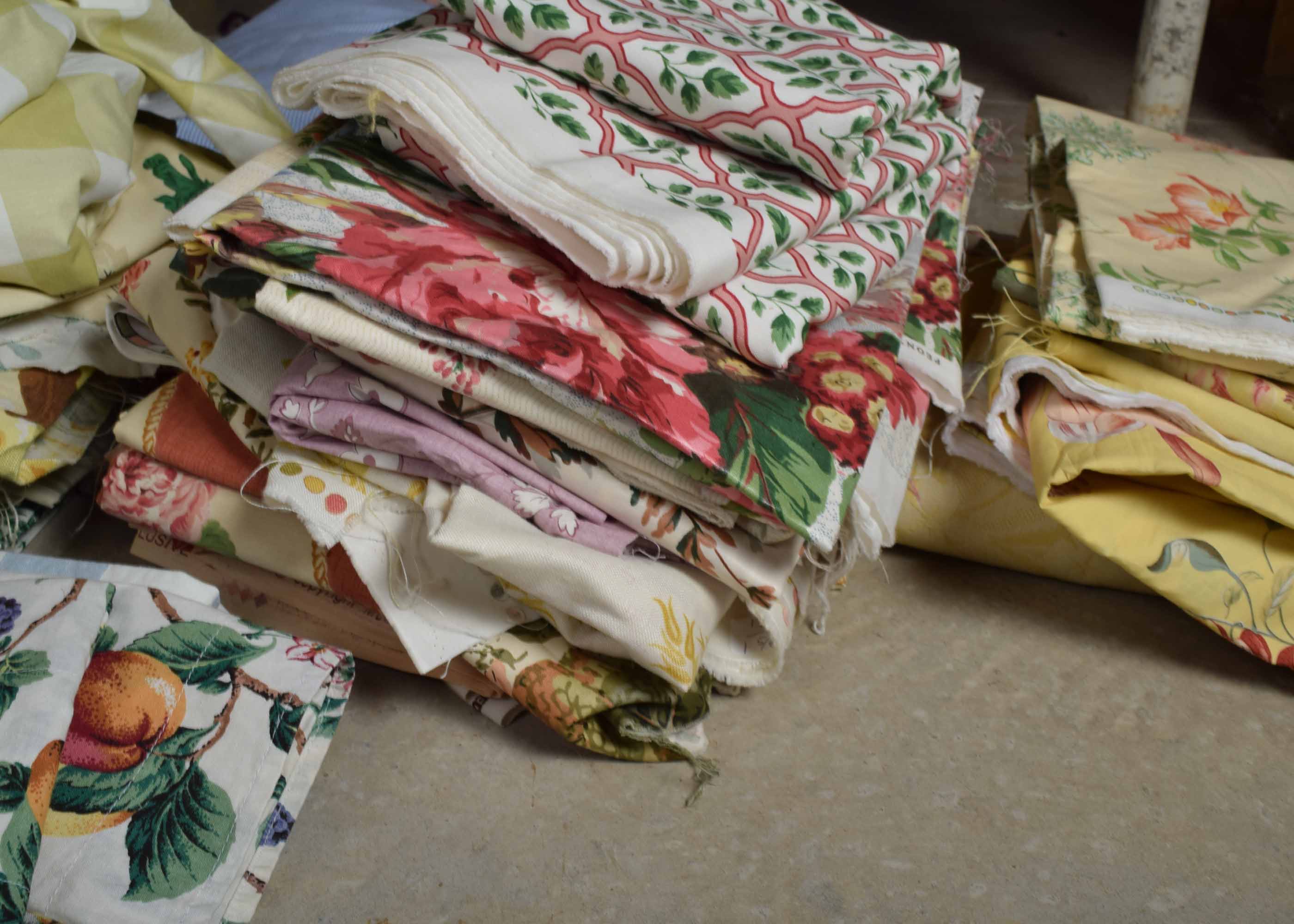 Folded Fabric and Trim Collection