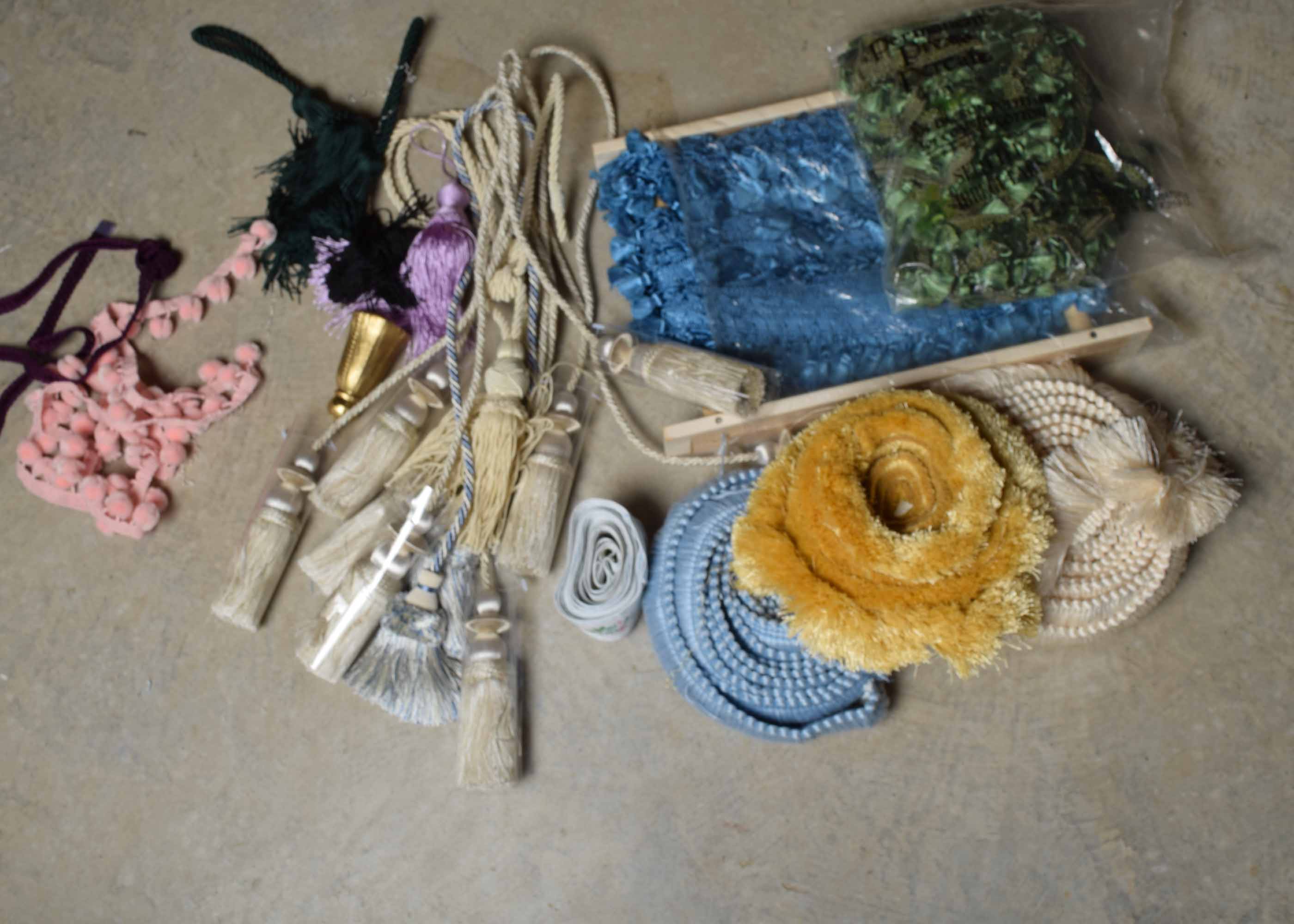 Folded Fabric and Trim Collection