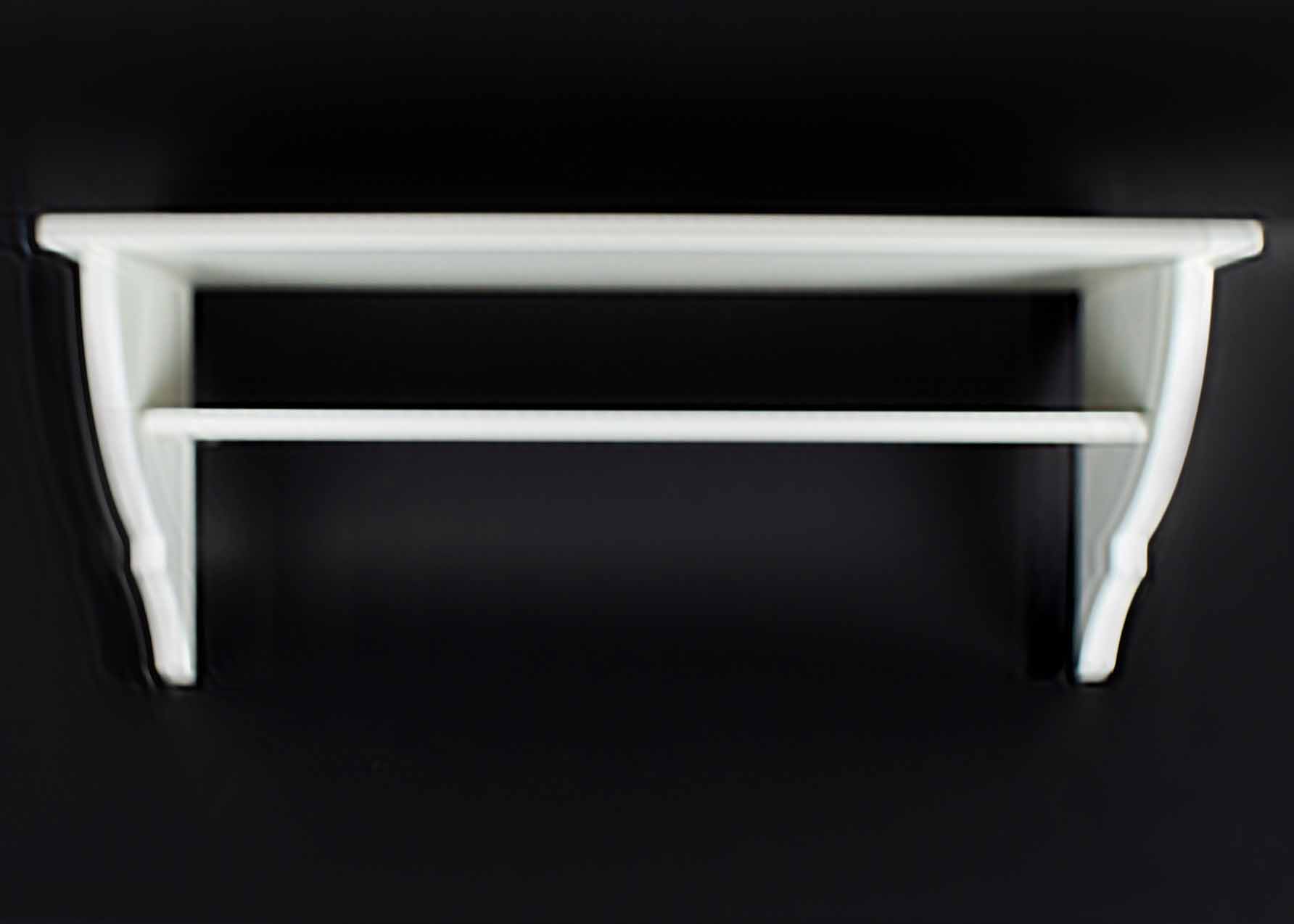 White Martha Stewart Collections Hanging Shelf