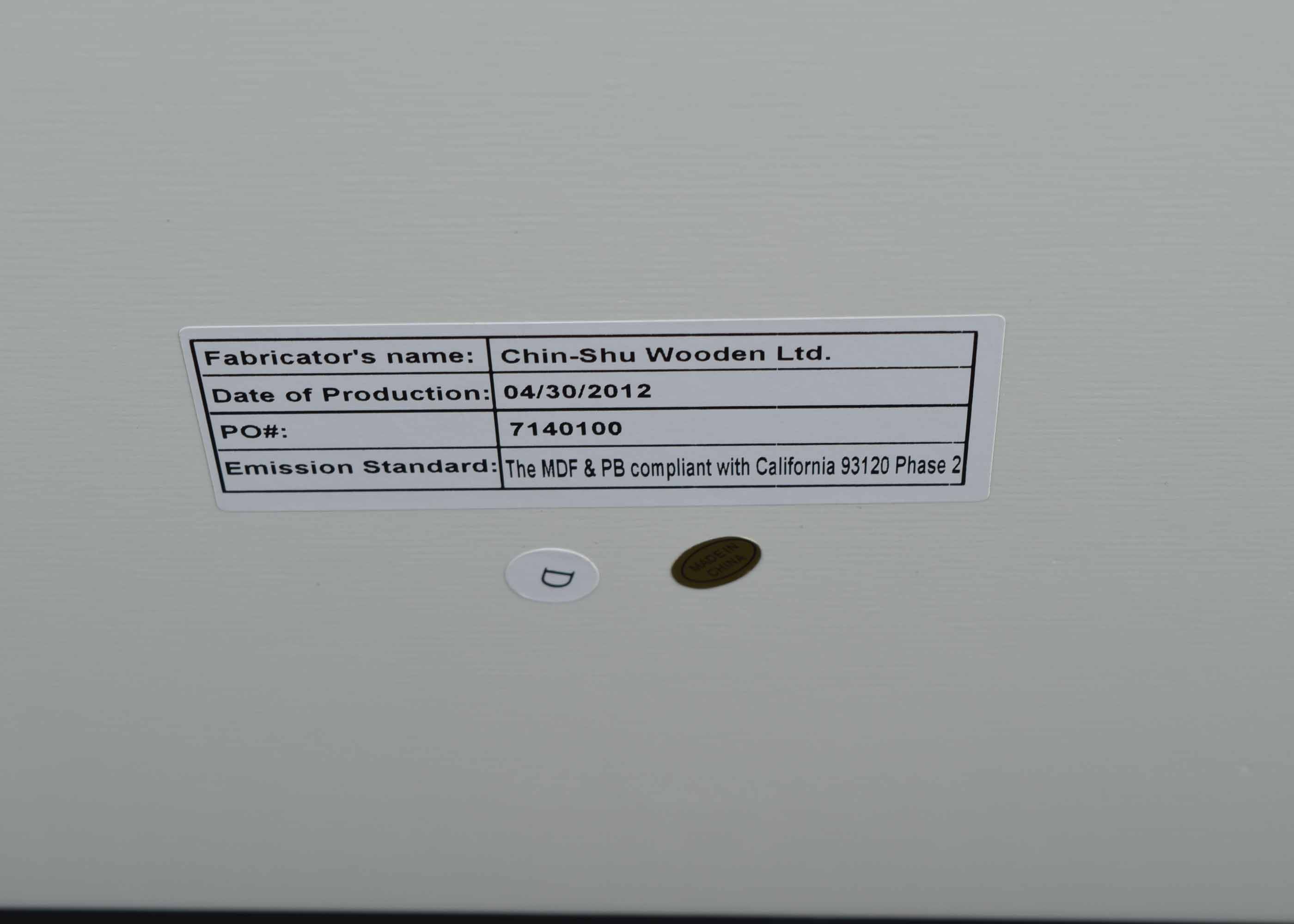 White Martha Stewart Collections Hanging Shelf